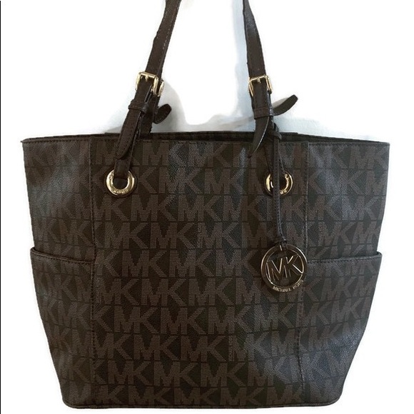 Signature Michael KORS Monogram Tote - Picture 1 of 7